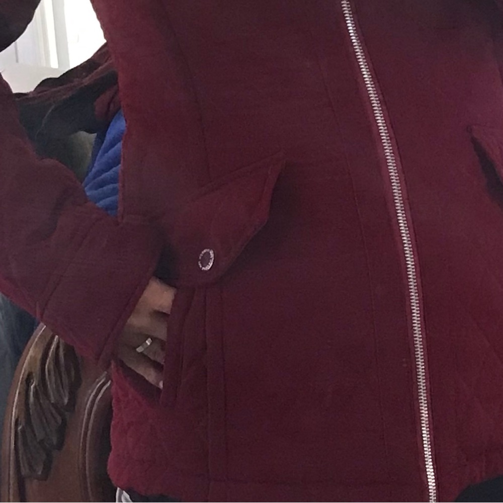 London Fog Quilted Rain Coat - Picture 5 of 6